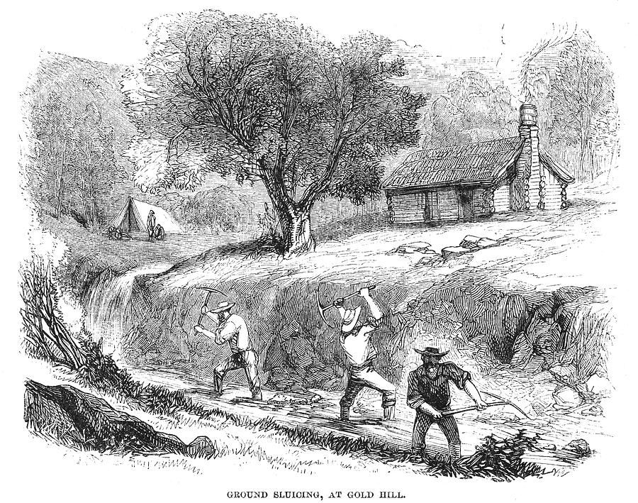 California Gold Rush, 1860 #5 Photograph by Granger