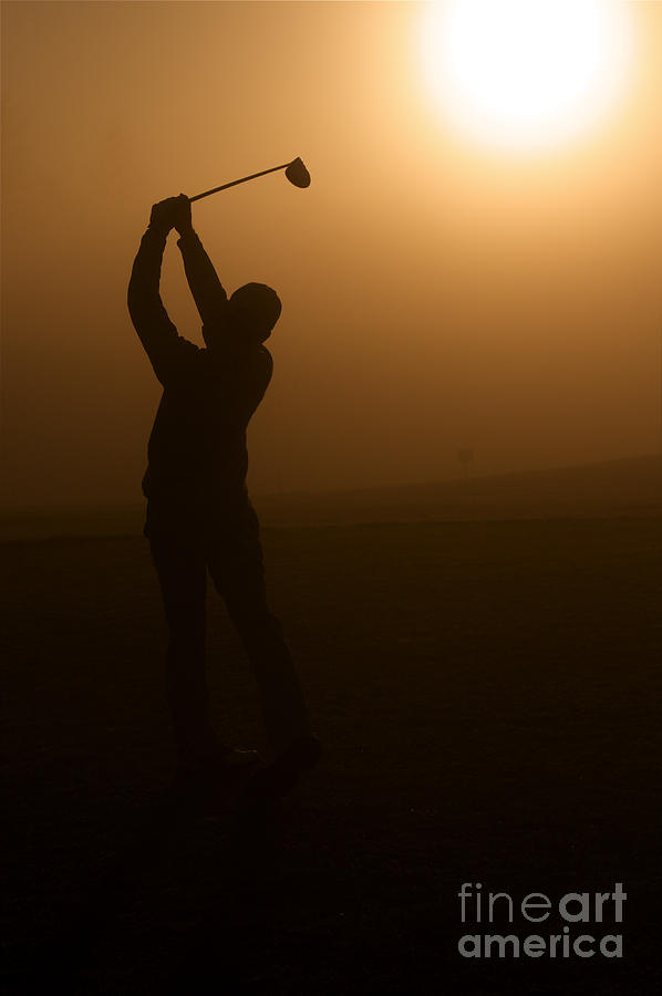 California Golf Course Sunrise Morning Golfers #5 Photograph by ELITE IMAGE photography By Chad McDermott