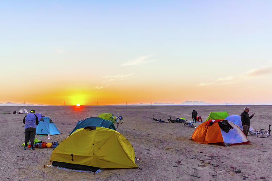 Camp in the desert in Egypt #5 Photograph by Marek Poplawski