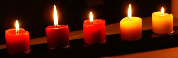 5 Candles Photo Photograph by Julia Woodman