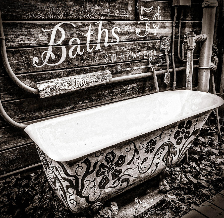 5 Cent Bath Photograph by Steph Gabler
