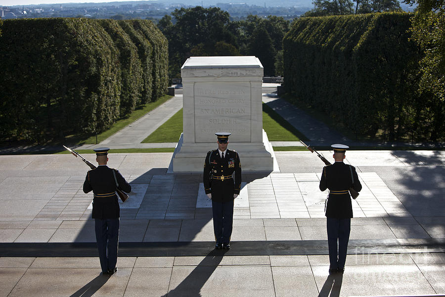 Changing Of Guard At Arlington National 5 Photograph by Terry Moore