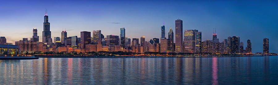Chicago Skyline Photograph by Donald Schwartz - Fine Art America