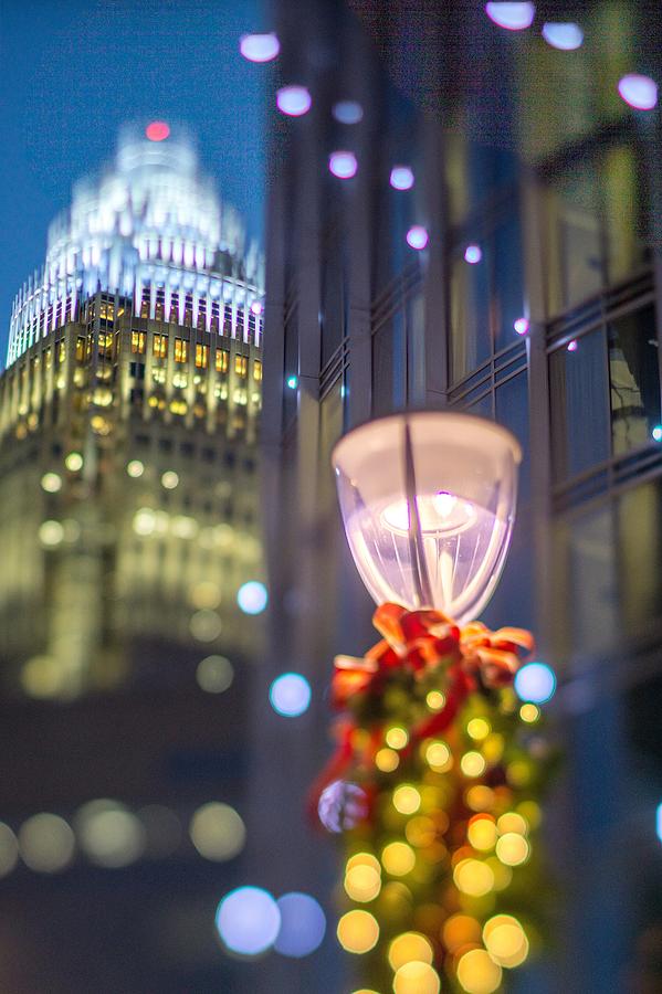 Christmas Lights Holiday Decorations Around Charlotte North Caro #5 Photograph by Alex Grichenko