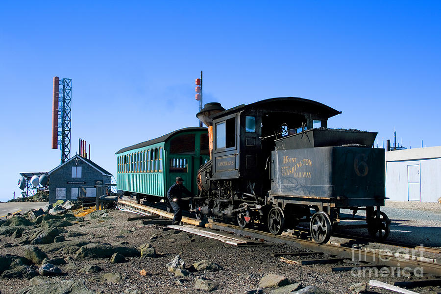 Cog Railway, Mount Washington, Nh #5 Photograph by Larry Landolfi