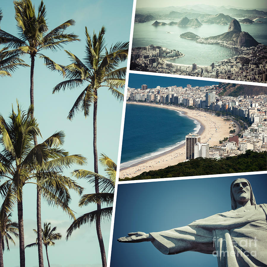 Collage of Rio de Janeiro #5 Photograph by Mariusz Prusaczyk - Fine Art ...