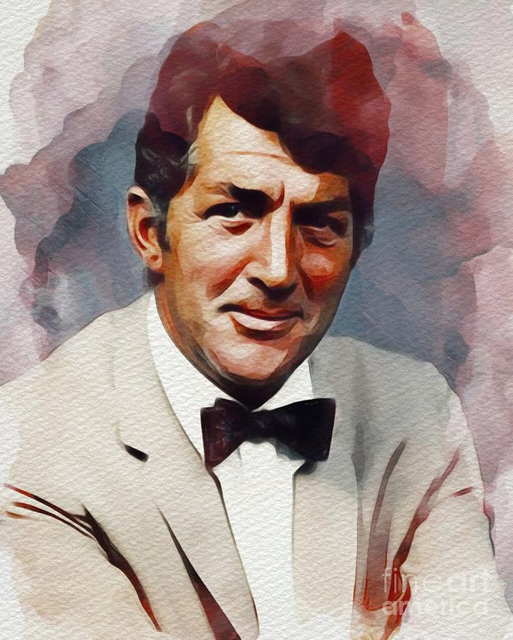 Dean Martin, Hollywood Legend #5 Painting by Esoterica Art Agency ...