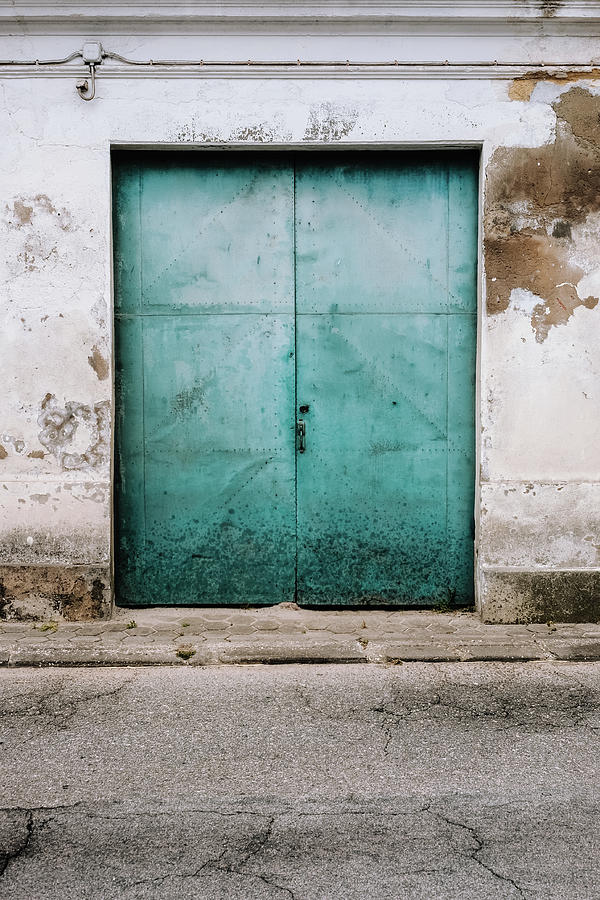 Door With No Number #5 Photograph by Marco Oliveira