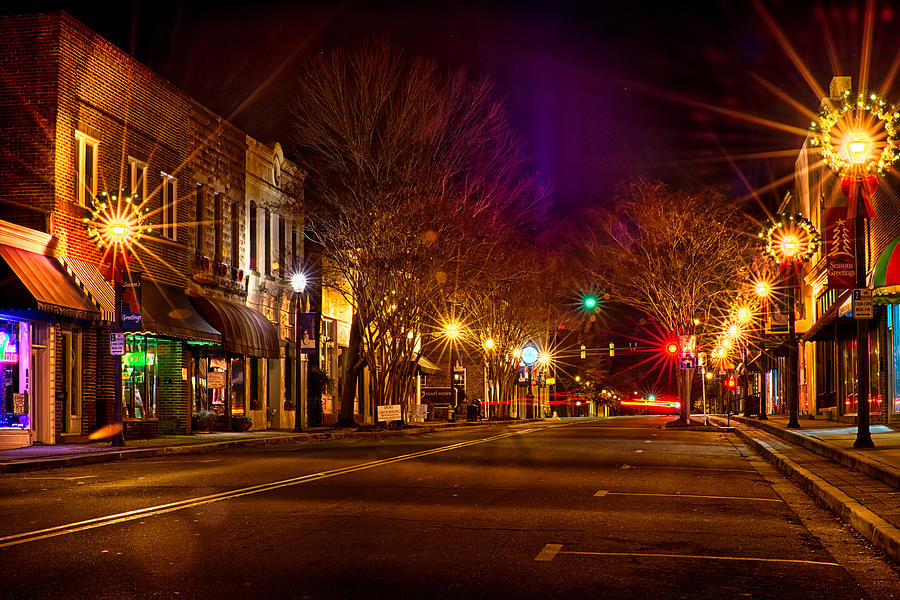 Downtown York South Carolina The White Rose City At Christmas Ti #5 ...