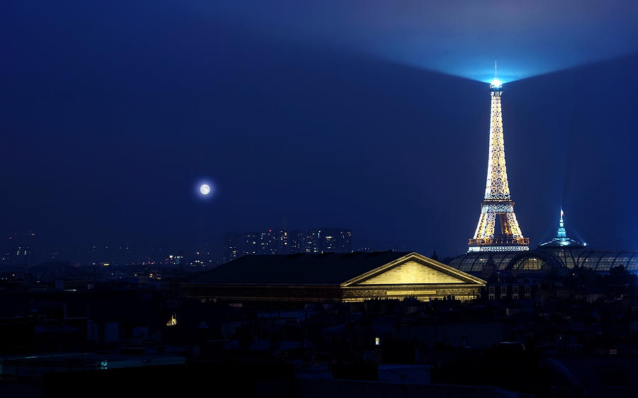 Eiffel Tower Digital Art - Eiffel Tower #5 by Super Lovely