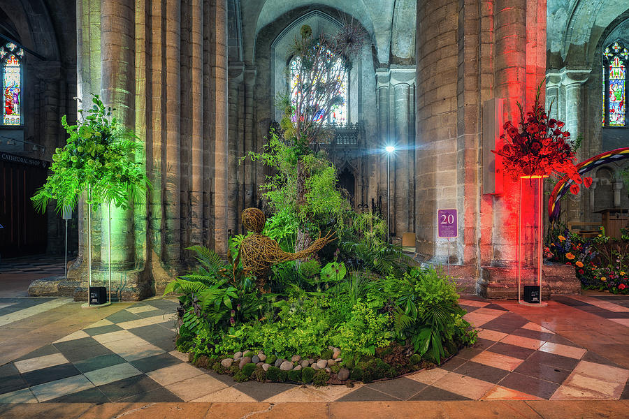 Ely Cathedral Flower Festival #5 Photograph by James Billings