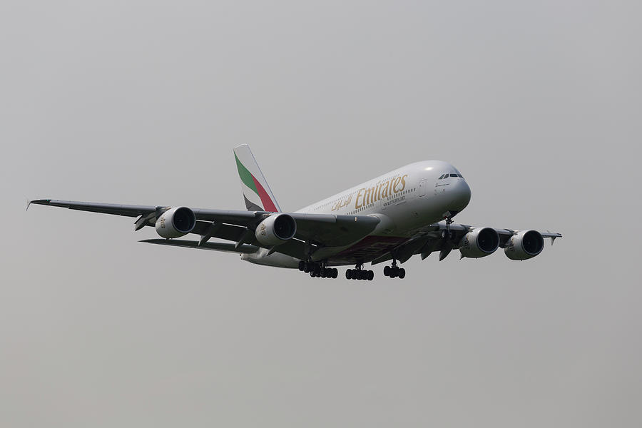 Emirates A380 Airbus Photograph