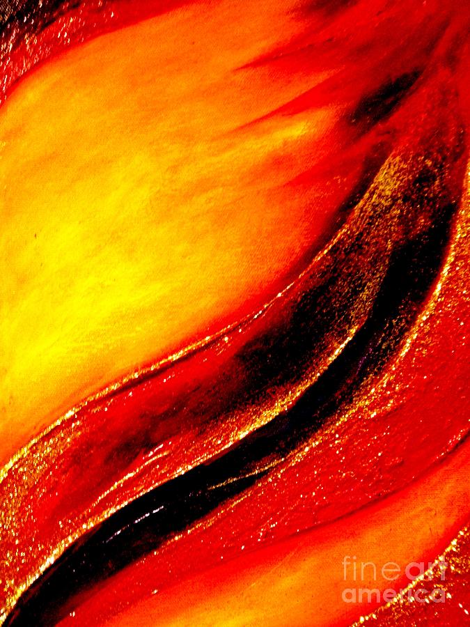 Energy #6 Painting by Kumiko Mayer