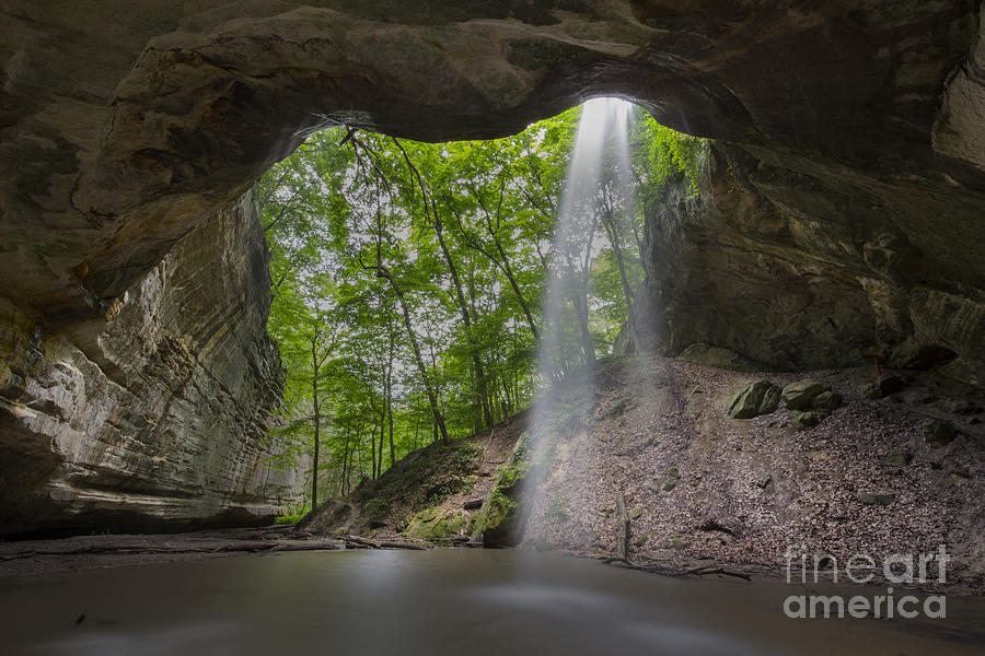 Waterfall Photograph - Falls at Ottawa Canyon #5 by Twenty Two North Photography