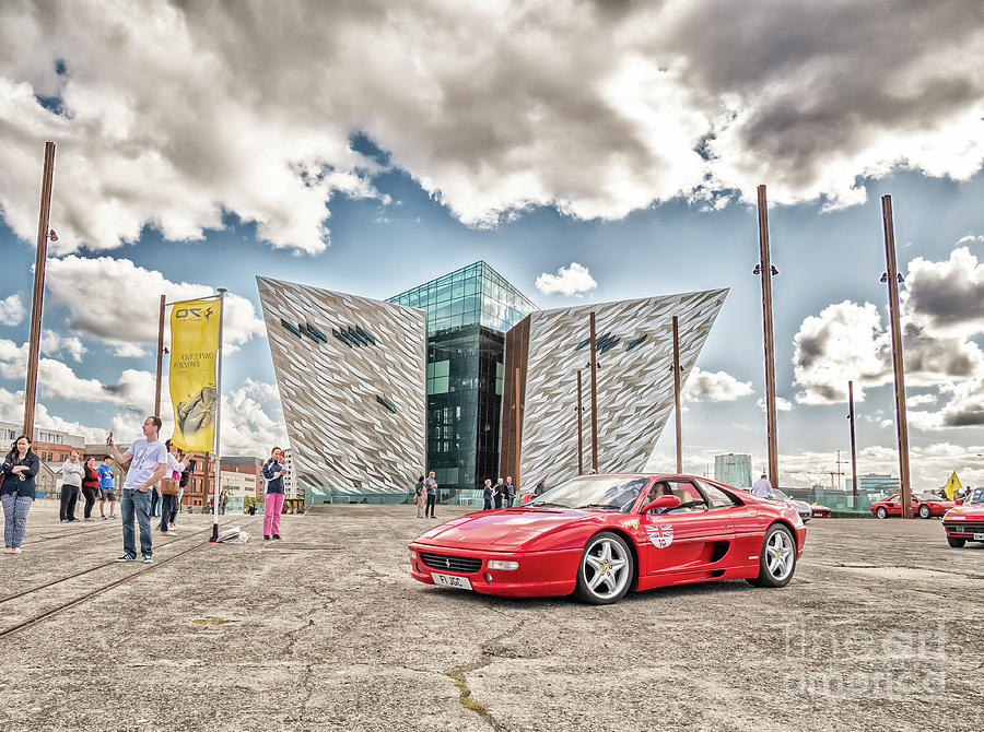 Ferrari 70 Years Anniversary Celebration in Belfast #6 Photograph by Jim Orr