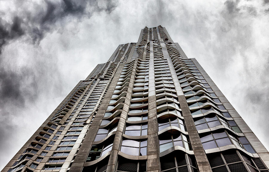 Frank Gehry High Rise Lower Manhattan #5 Photograph by Robert Ullmann