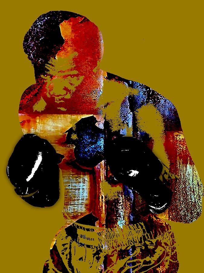 George Foreman Collection #5 Mixed Media by Marvin Blaine