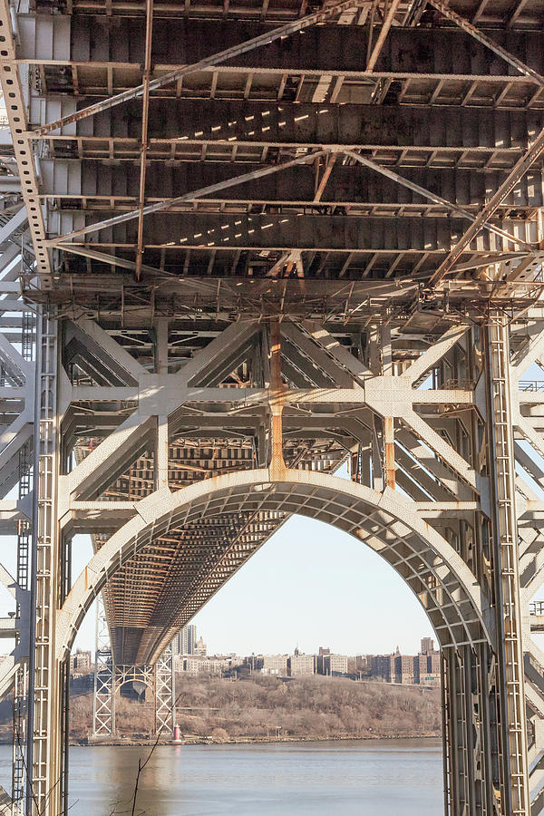 George Washington Bridge from Fort Lee Historic Park Photograph by Erin  Cadigan - Pixels