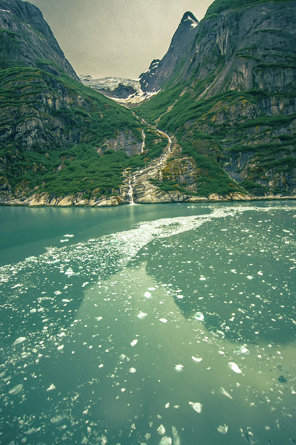 Glacier And Mountains Landscapes In Wild And Beautiful Alaska #5 Photograph by Alex Grichenko
