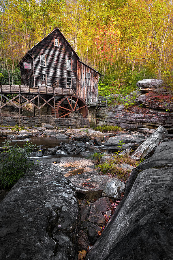 Glade Creek Mill  #5 Photograph by Robert Fawcett