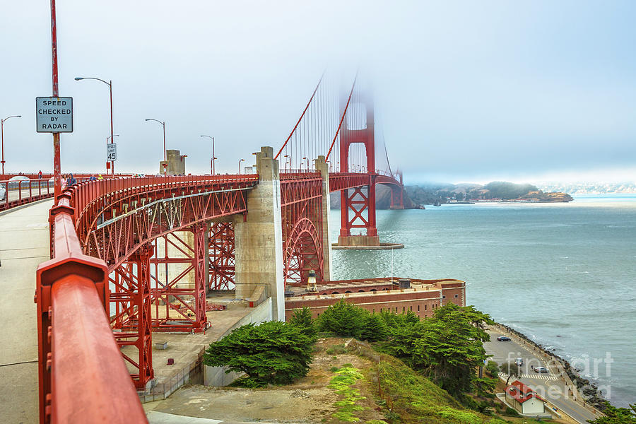 Golden Gate Bridge #5 Photograph by Benny Marty