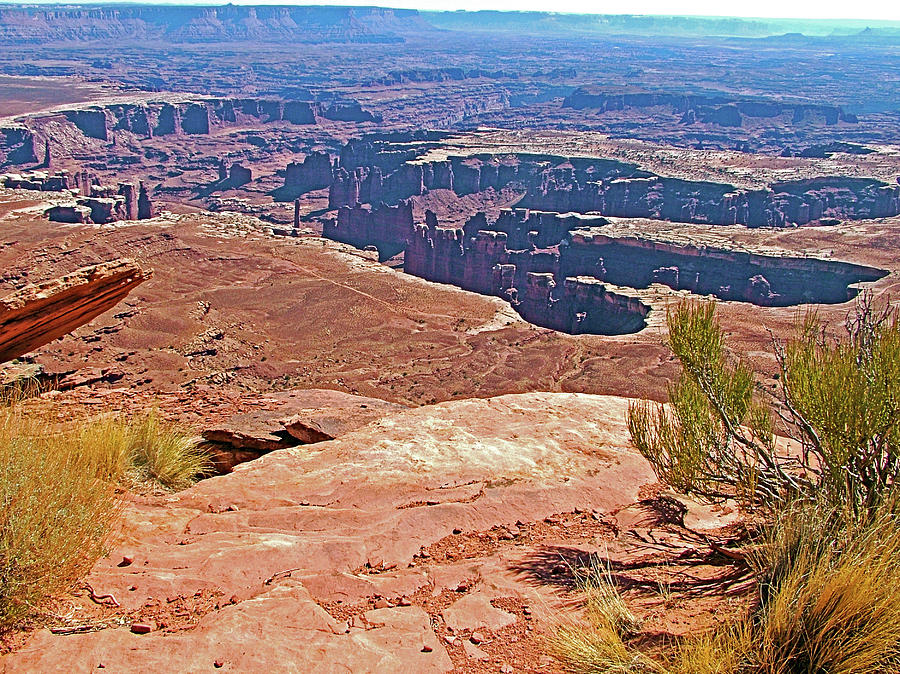 Grand View Overlook in Island in the Sky District in Canyonlands National Park, Utah  #6 Photograph by Ruth Hager