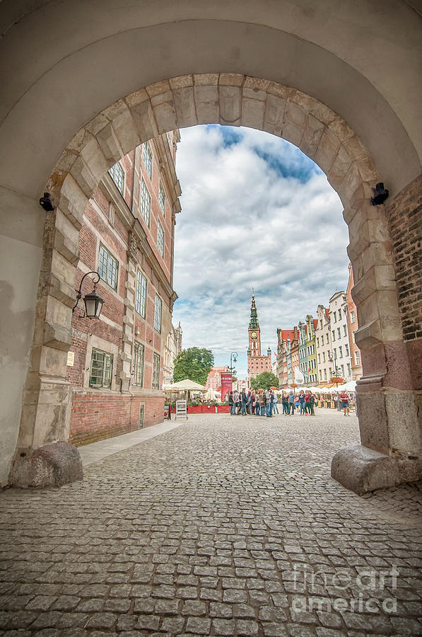 Green Gate, Long Market Street, Gdansk, Poland #5 Photograph by Mariusz Talarek