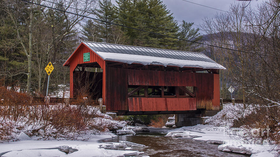 Green River Covered Bridge #3 Photograph by Scenic Vermont Photography
