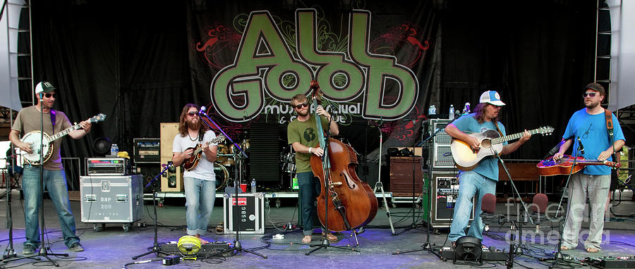 Greensky Bluegrass at All Good Festival #7 Photograph by David Oppenheimer
