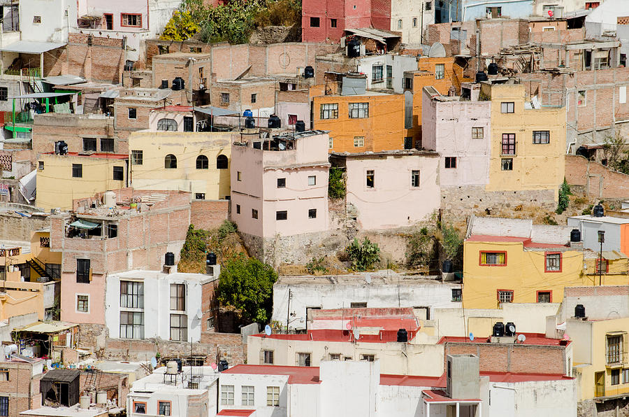 Architecture Photograph - Guanajuato, Mexico. #1 by Rob Huntley