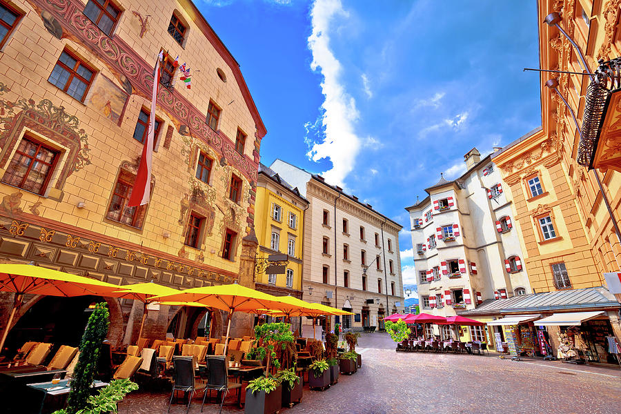 Historic street of Innsbruck view #5 Photograph by Brch Photography