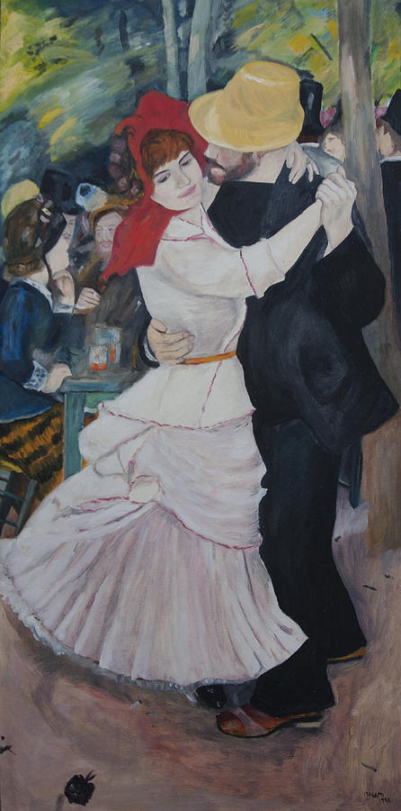 Homage to Renoir #5 Painting by Masami Iida