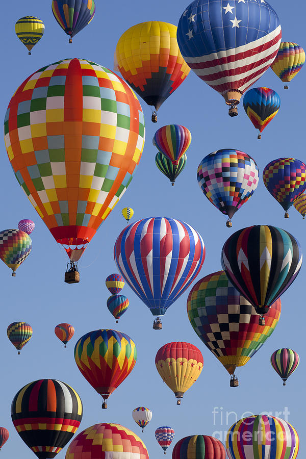 Hot Air Ballooning #5 Photograph by Anthony Totah