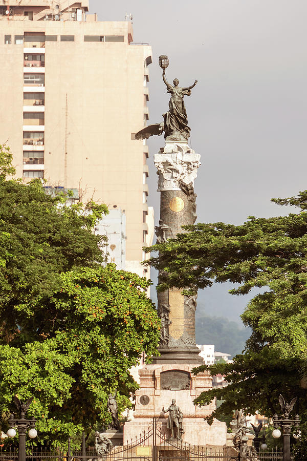 Independence monument in Guayaquil Ecuador  #5 Photograph by Marek Poplawski