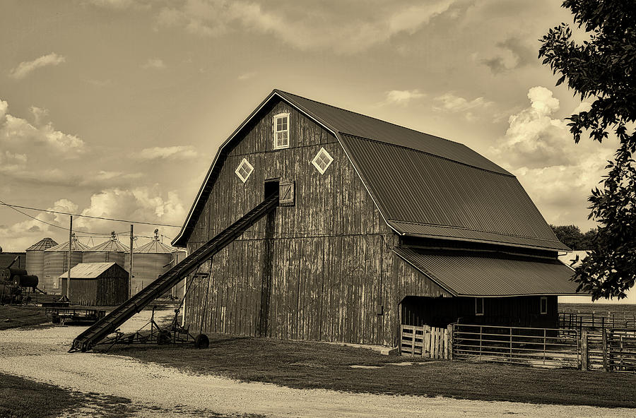 Summer Photograph - Iowa Farmstead #5 by Mountain Dreams