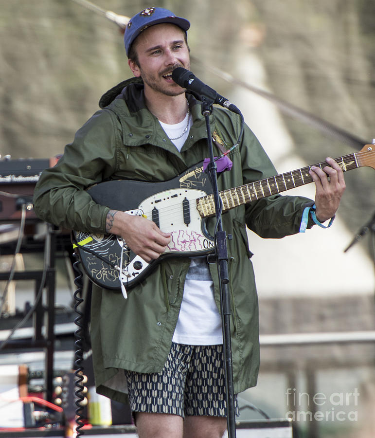 John Gourley with Portugal The Man Photograph by David Oppenheimer ...