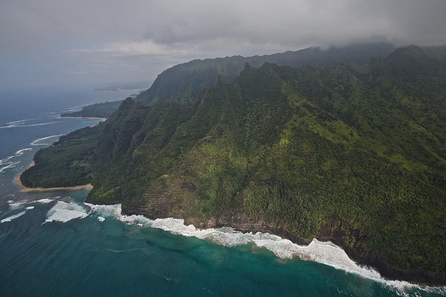 Kauai Aerial #5 Photograph by Steven Lapkin