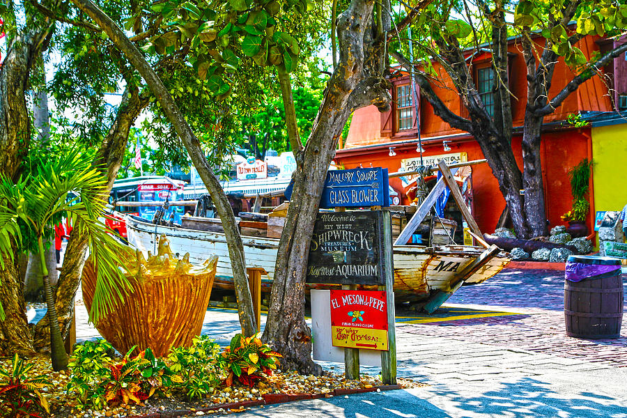 Key West Florida the Conch Republic Photograph by Lee Vanderwalker