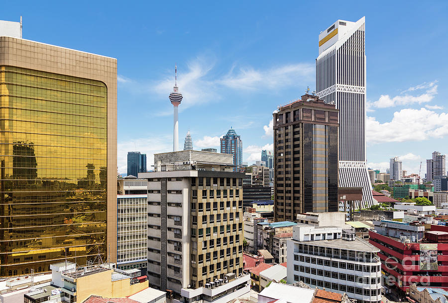 Kuala Lumpur cityscape #5 Photograph by Didier Marti