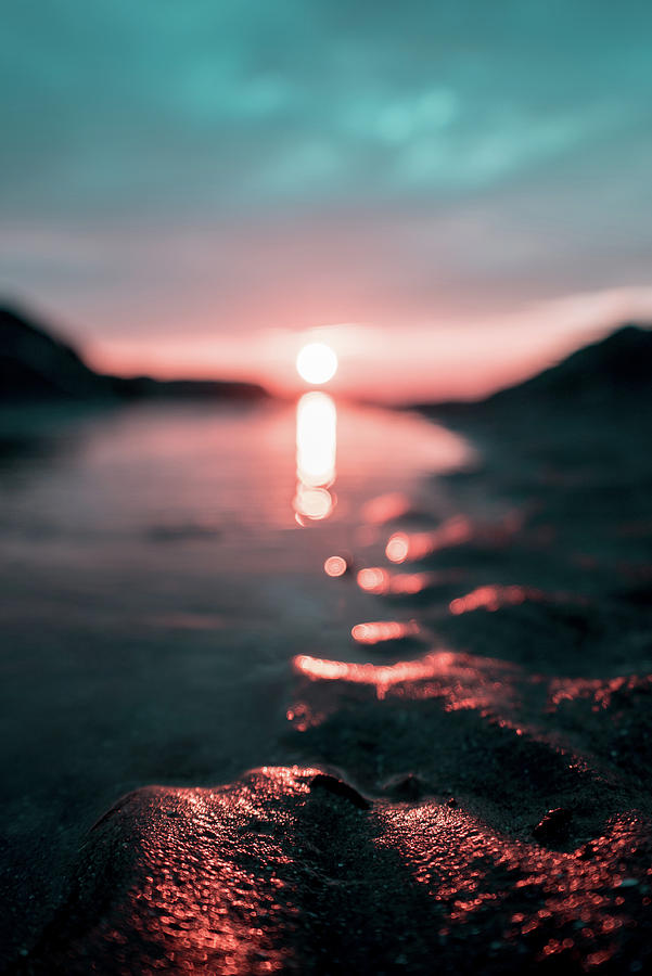 Lake Erie Sunset #5 Photograph by Dave Niedbala