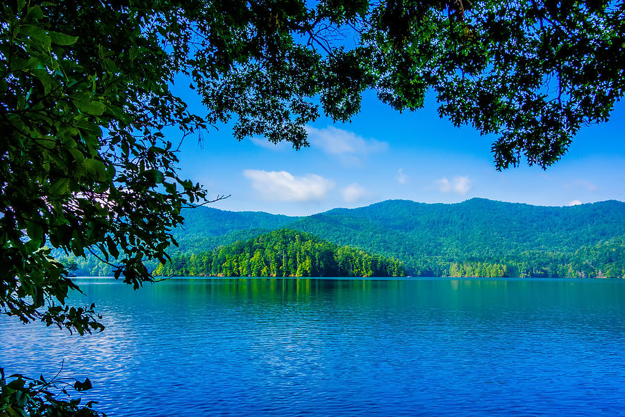 Lake Santeetlah Scenery In Great Smoky Mountains Photograph By Alex