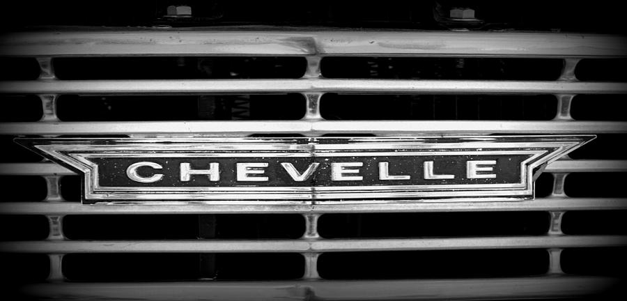 Chevelle Grille Photograph by Laurie Perry