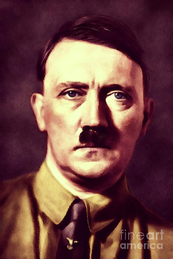 Leaders Of World War Two Series - Adolf Hitler Painting by Esoterica ...