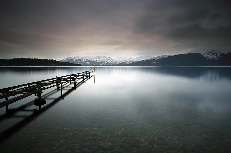 Winter Photograph - Loch Lomond by Grant Glendinning