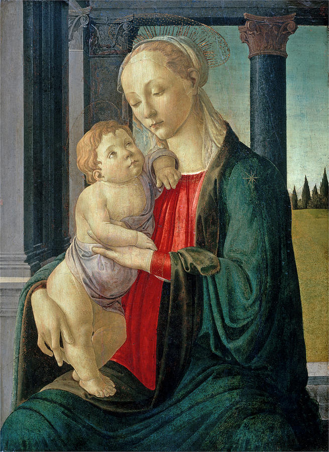 Madonna and Child #6 Painting by Sandro Botticelli