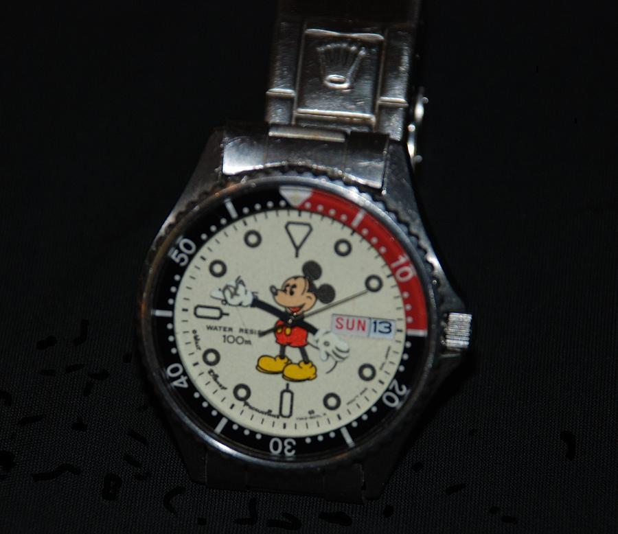 Mickey Mouse Watch #5 Photograph by Rob Hans