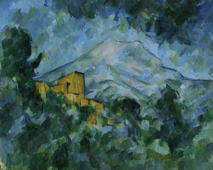 Mont Sainte-Victoire and Chateau Noir #5 Painting by Mountain Dreams
