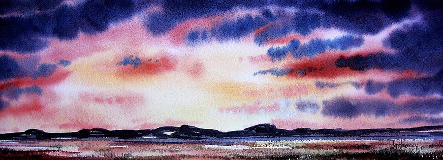 Montana Landscape #5 Painting by Kevin Heaney