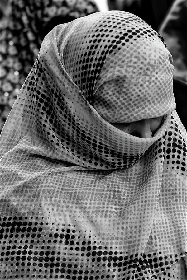 Moslem Day NYC 9_24_2017 Moslem Woman #5 Photograph by Robert Ullmann