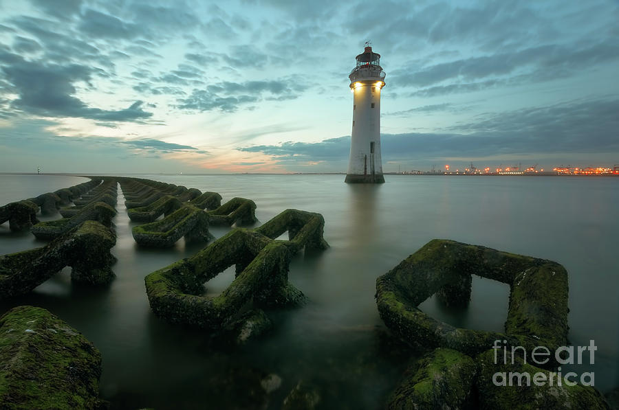 New Brighton lighthouse #5 Photograph by Mariusz Talarek